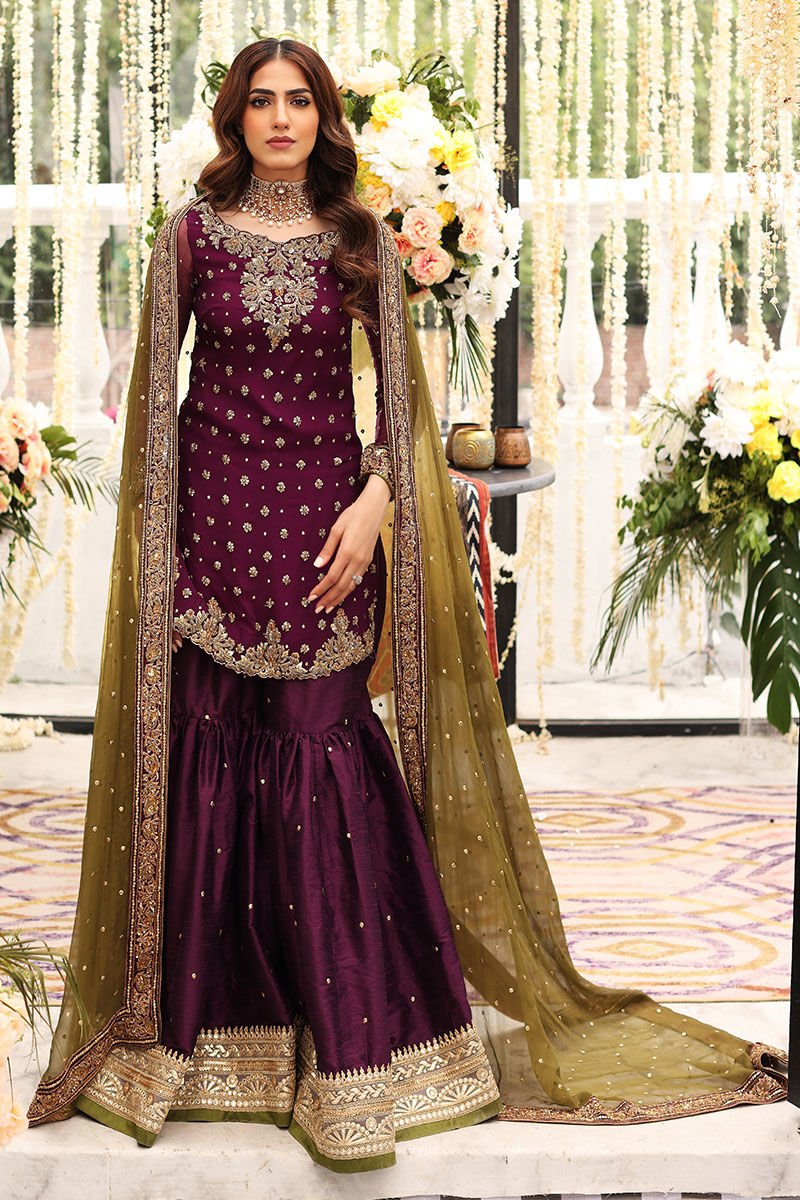 3 Piece Stitched Chiffon Suit - Ready to  Wear