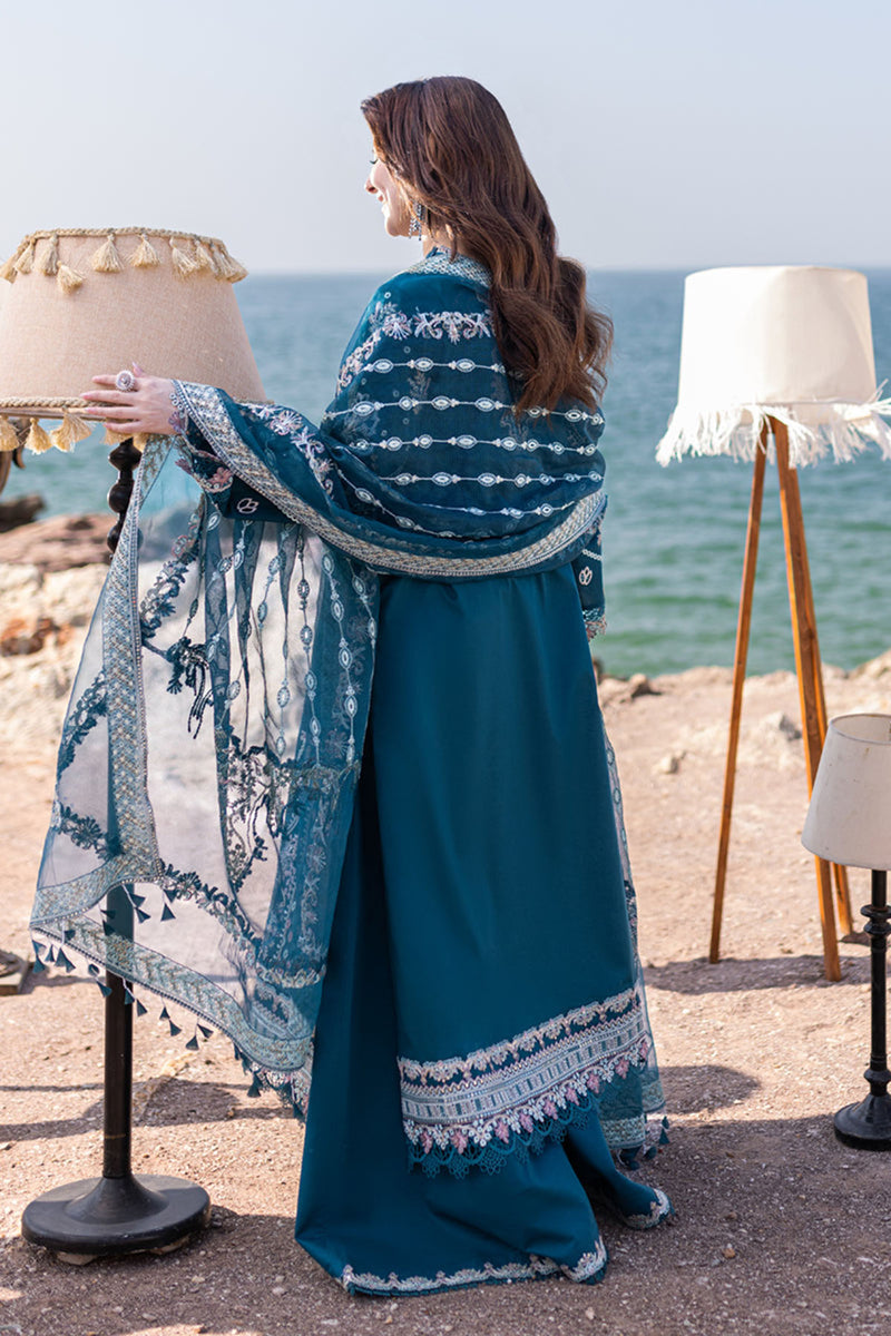3 Piece Stitched  Lawn Chicken Kari  suit- Ready to Wear
