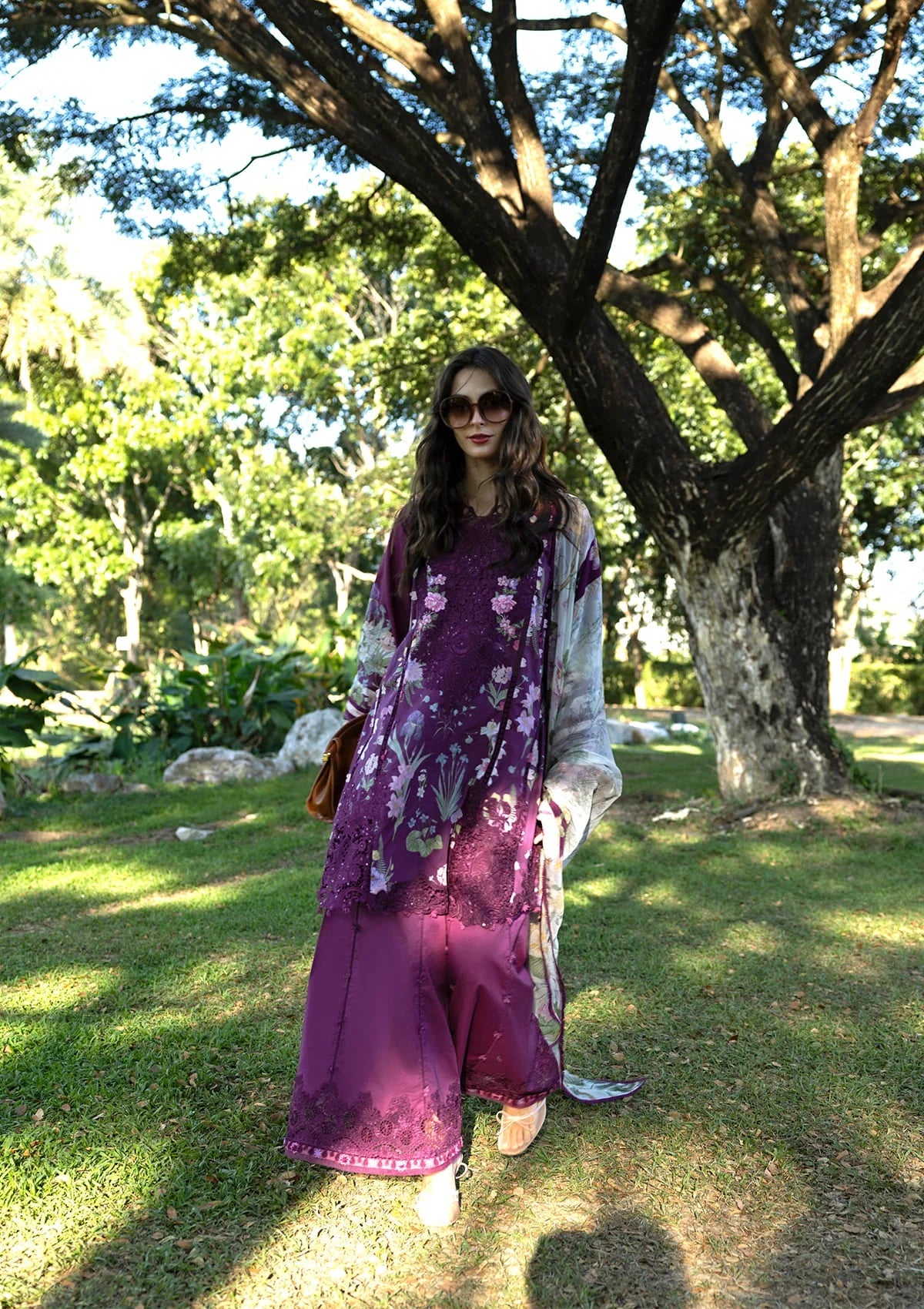 03-Piece Printed Lawn Suit - Ready to Wear