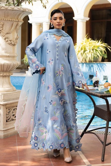 Silk 3-Piece Festive Wear with Heavy Embroidery | ready to wear