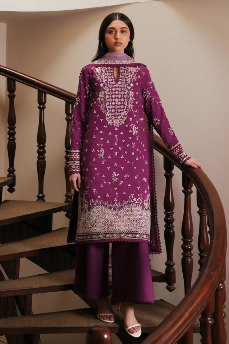 03-Piece Egyptian Lawn Suit - Ready To Wear