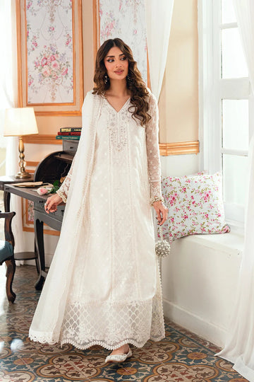 03-Piece Embroidered Chiffon Suit | Ready To Wear