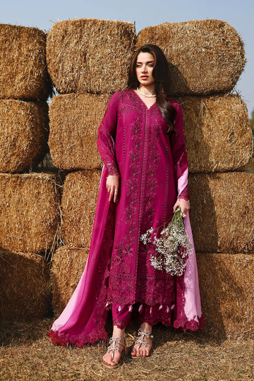03-Piece Cotton Lawn Suit With Chiffon Dupatta | Ready To Wear