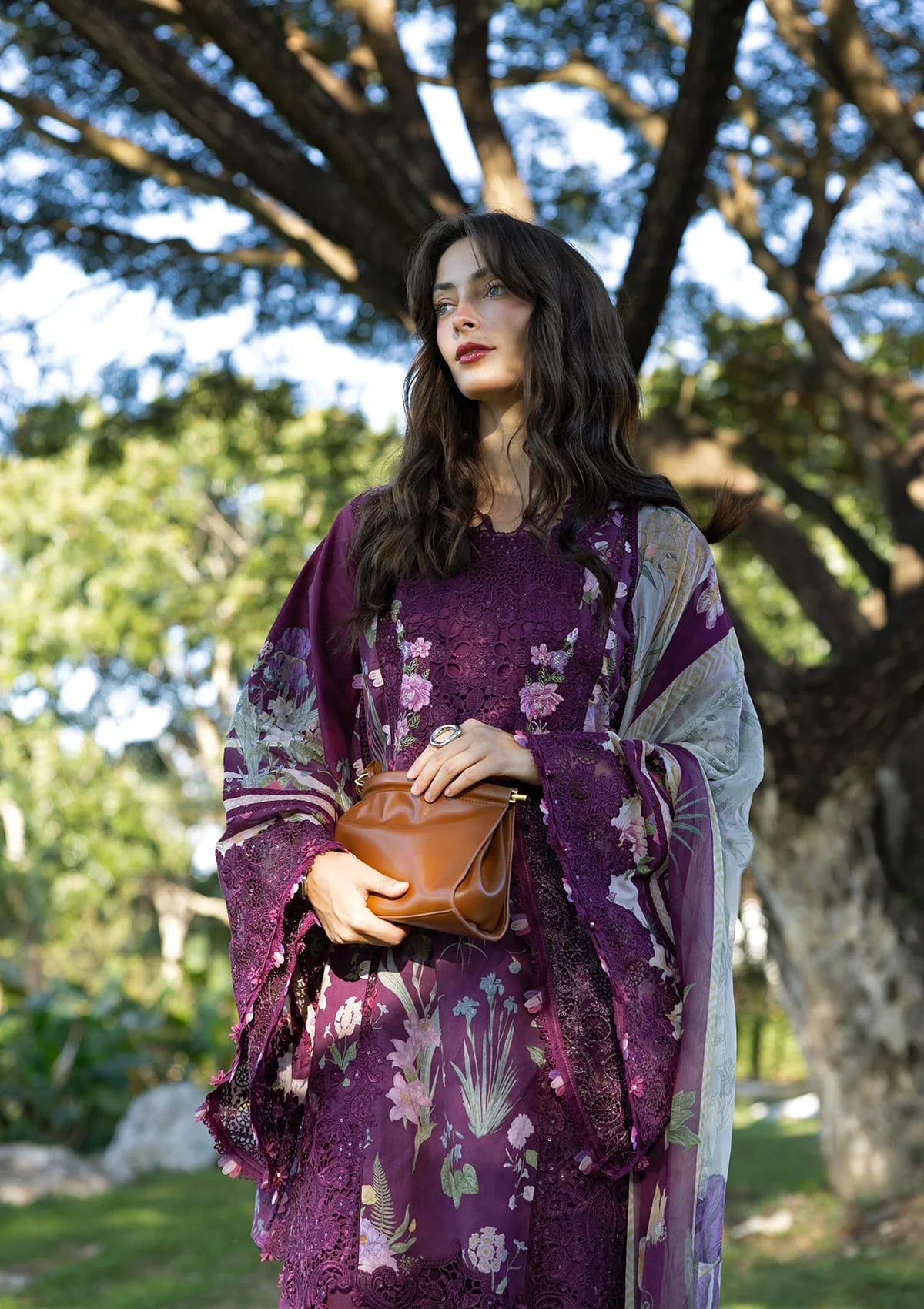 03-Piece Printed Lawn Suit - Ready to Wear