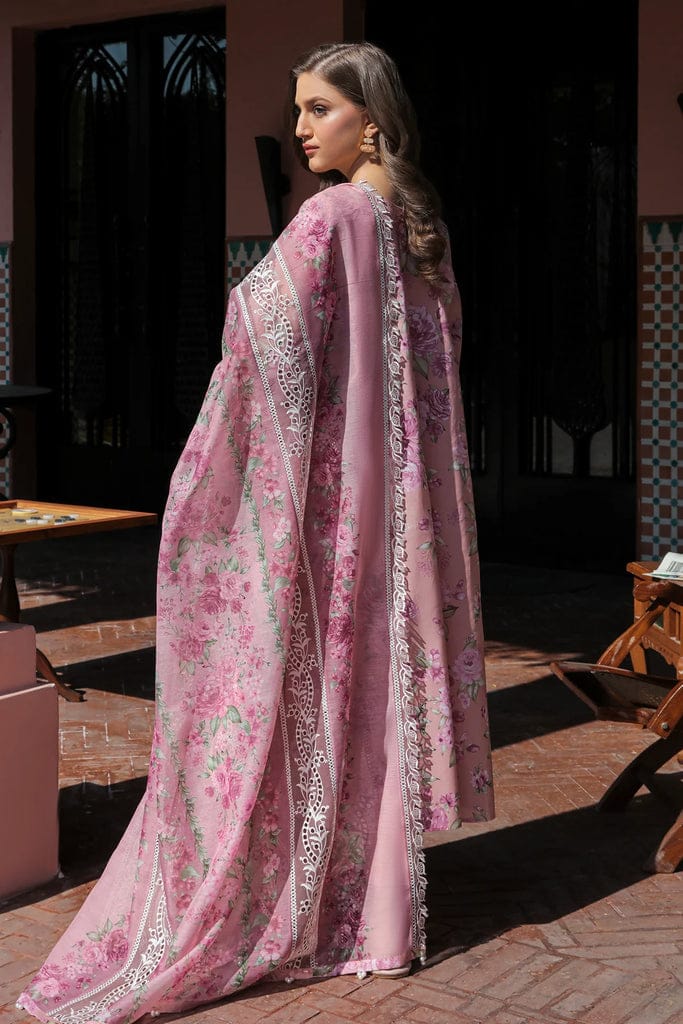 03-Piece Printed Lawn Suit - Ready To Wear