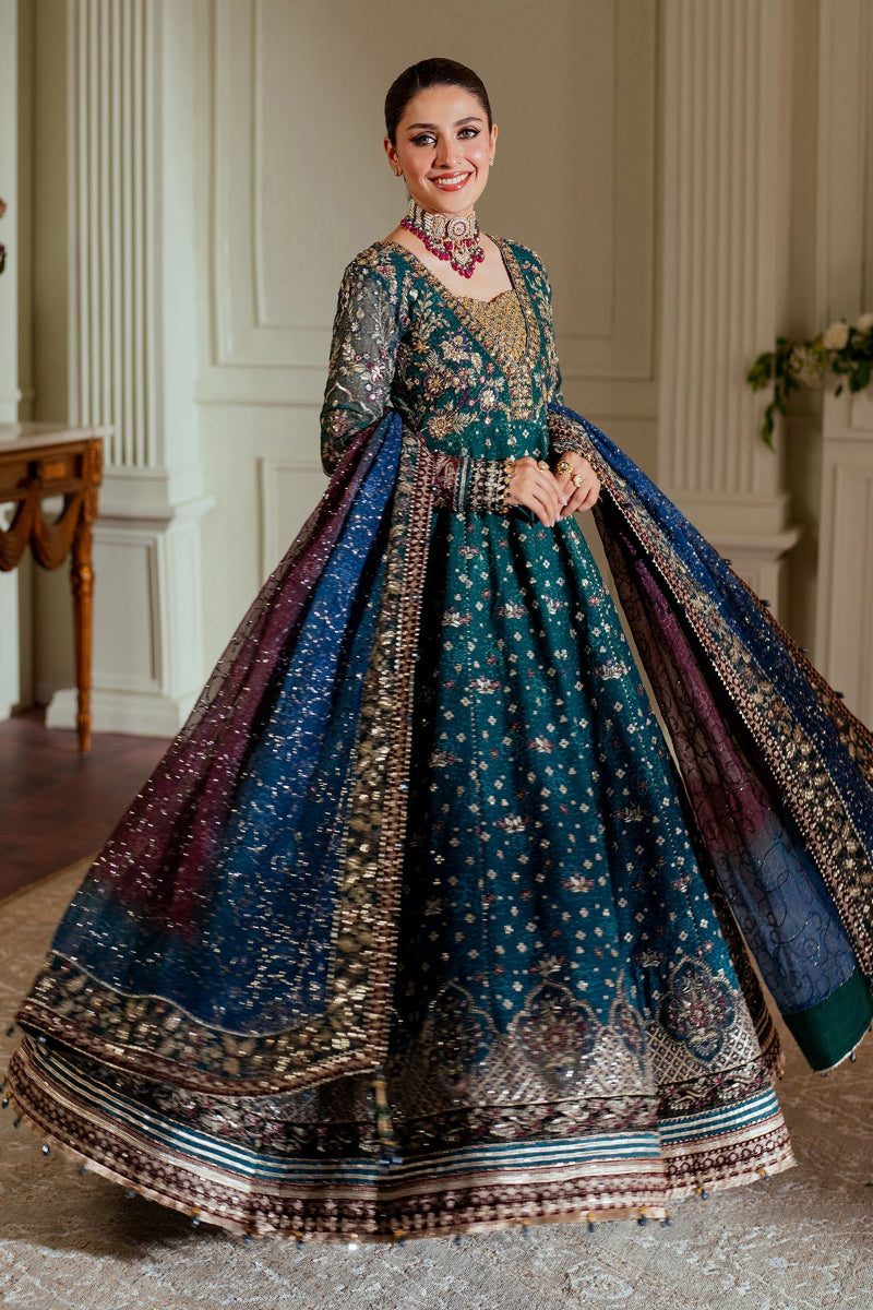 03-Piece Luxury Embroidered Chiffon Suit - Ready To Wear