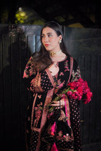 03-Piece Luxury Embroidered Cotton Suit – Ready To Wear