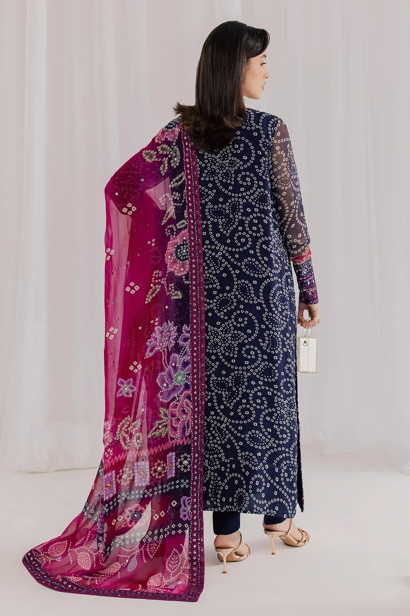 03-Piece Chiffon Suit  - Ready To Wear
