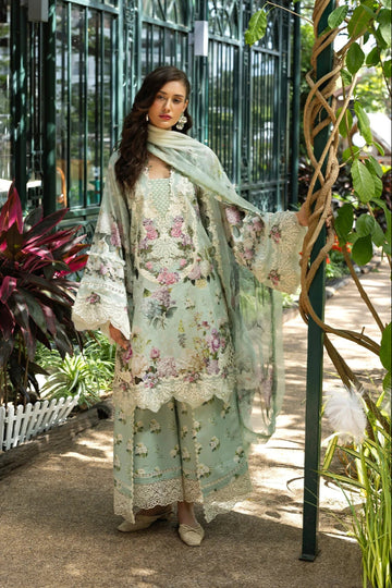 03-Piece Printed Lawn Suit - Ready To Wear