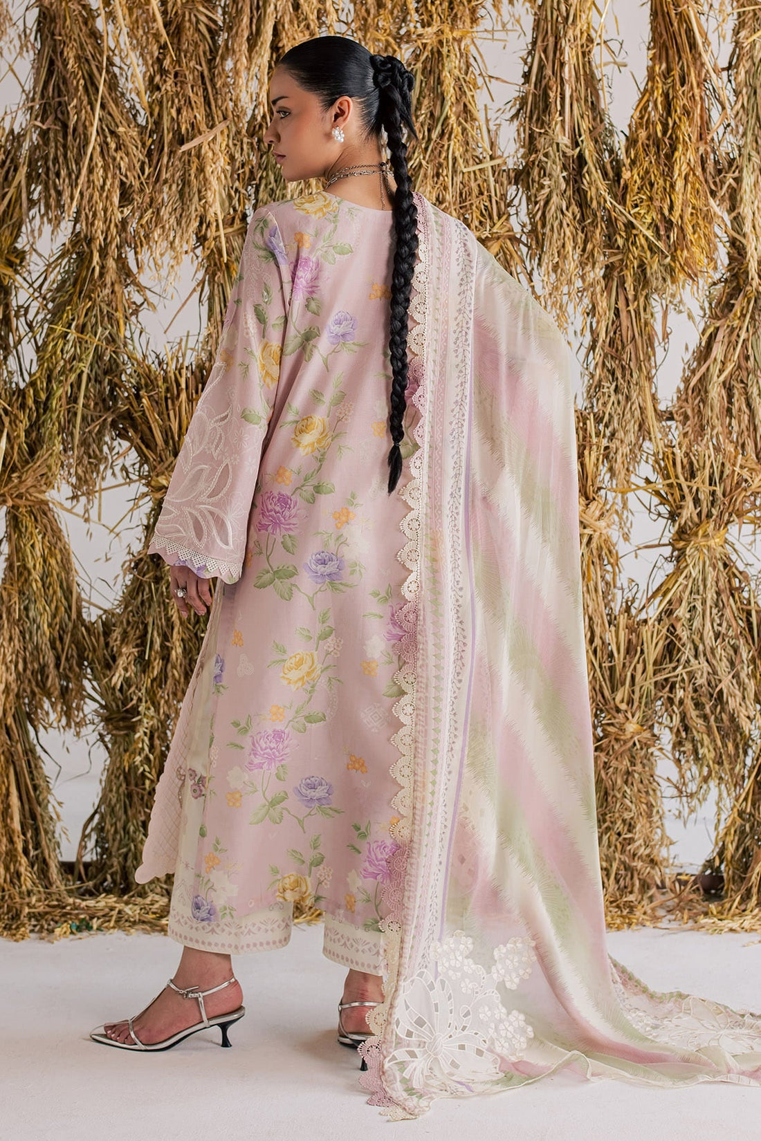 03-Piece Luxury Digital Printed Lawn Suit - Ready To Wear