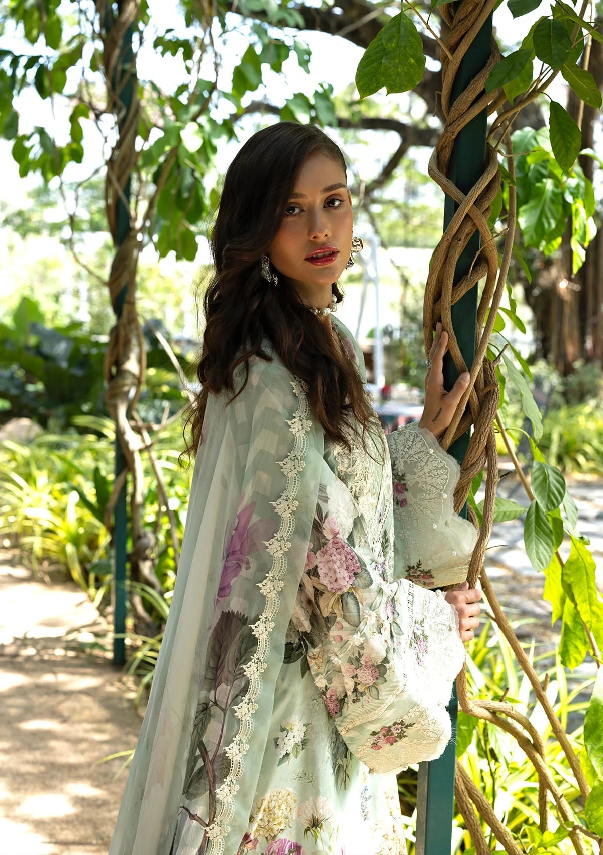 03-Piece Printed Lawn Suit - Ready To Wear