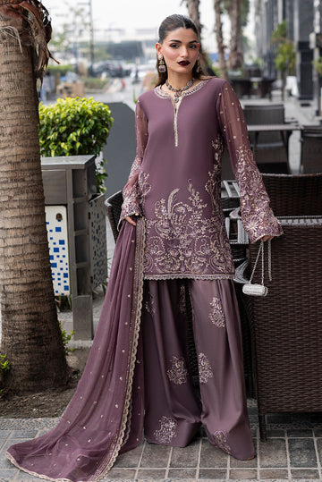03-Piece Luxury Sequence Embroidered Chiffon Suit - Ready To Wear