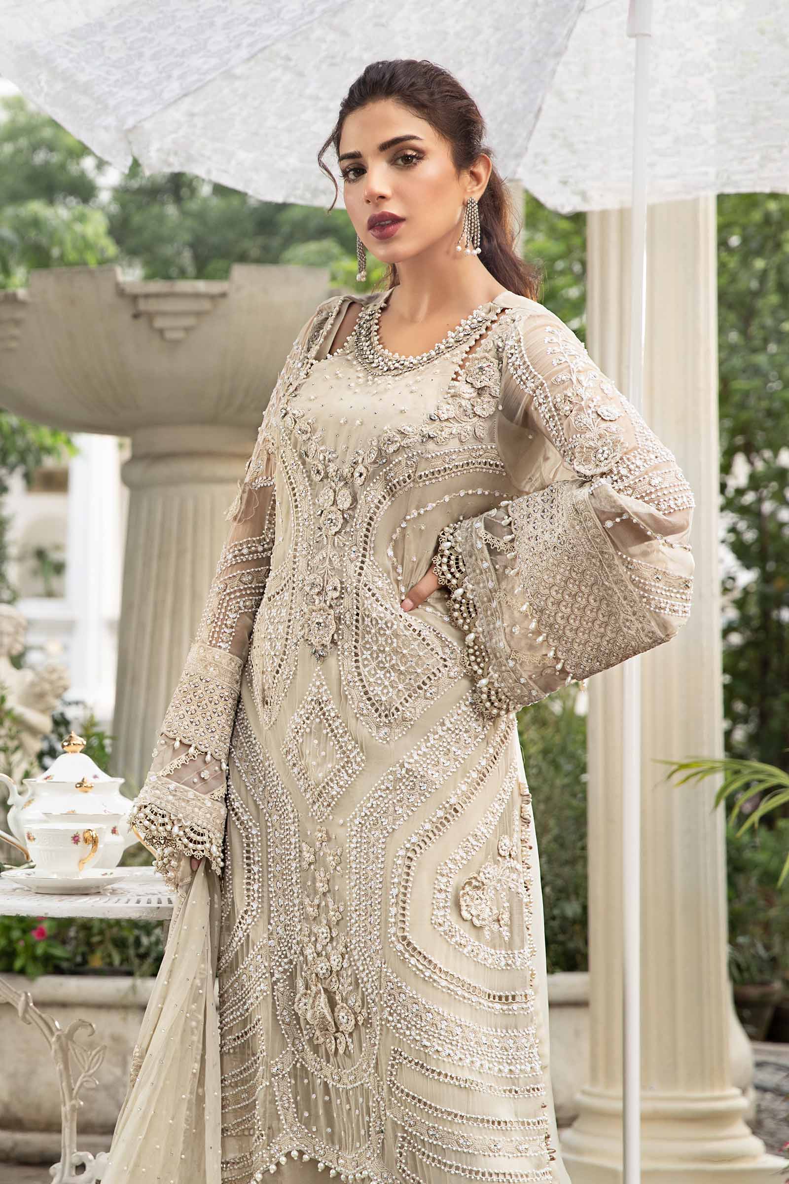 3 Piece Stitched Chiffon Suit - Ready to wear