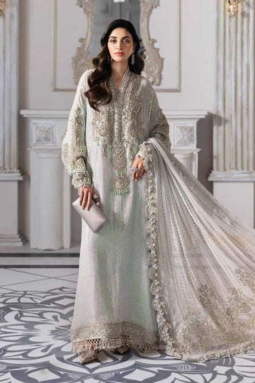 03-Piece Heavy Embroidered Chiffon Suit  | Ready To Wear