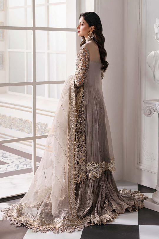 03-Piece Organza Suit - Ready To Wear