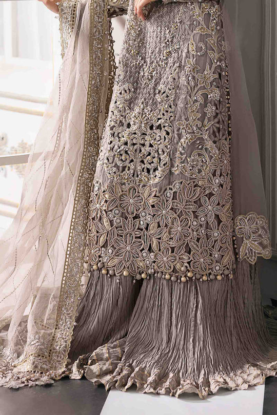 03-Piece Organza Suit - Ready To Wear