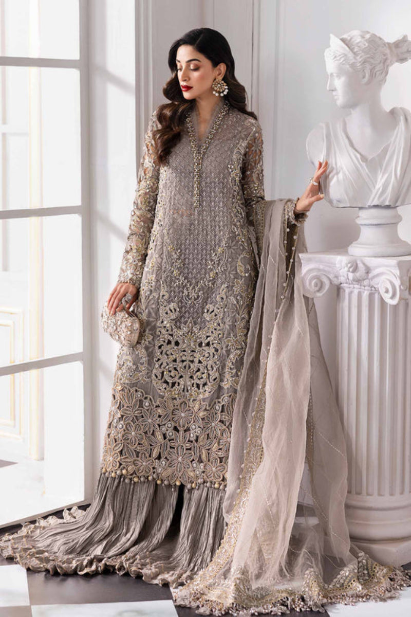 03-Piece Organza Suit - Ready To Wear