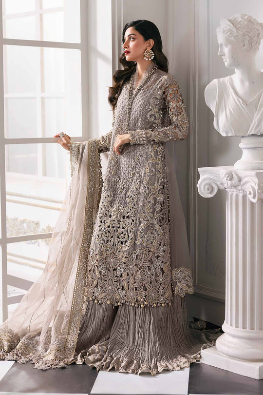 03-Piece Organza Suit - Ready To Wear