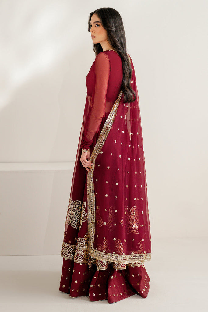 03-Piece Luxury Embroidered Chiffon Suit - Ready To Wear