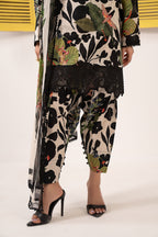 03-Piece Printed Lawn Suit - Ready To Wear
