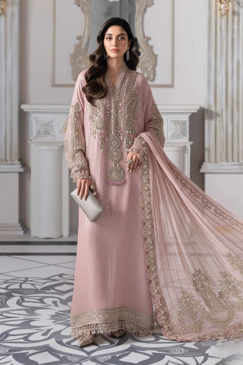 03-Piece Chiffon Suit With Embroidery | Ready To Wear