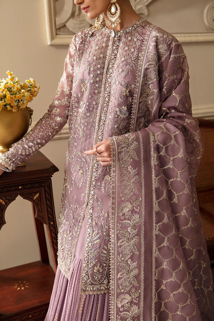 03-Piece Embroidery Organza Suit | Ready To Wear