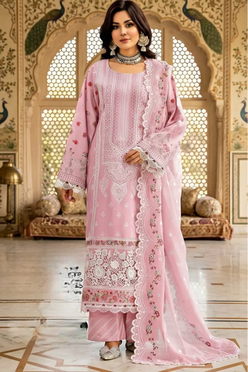 03-Piece Embroidered Lawn Suit | Ready To Wear
