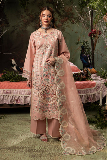 03-Piece Luxury Lawn Suit - Ready To Wear