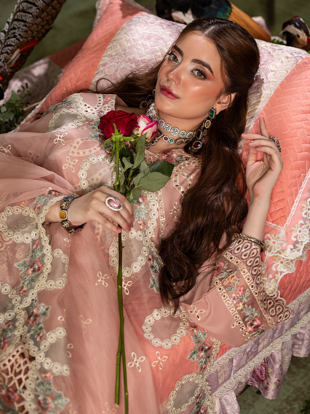 03-Piece Luxury Lawn Suit - Ready To Wear