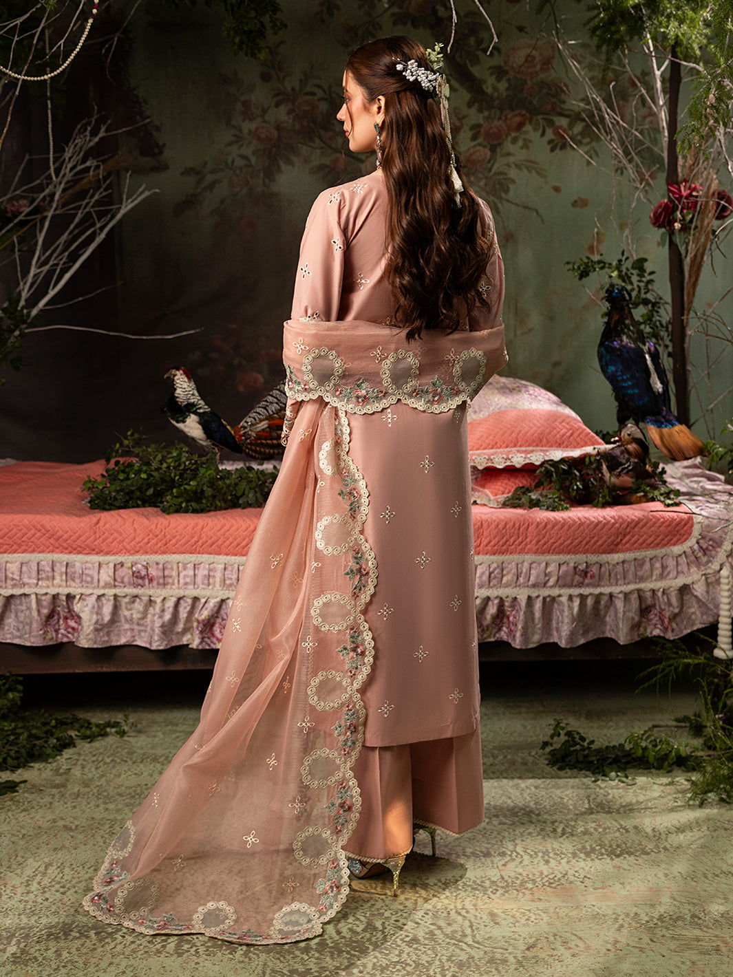 03-Piece Luxury Lawn Suit - Ready To Wear
