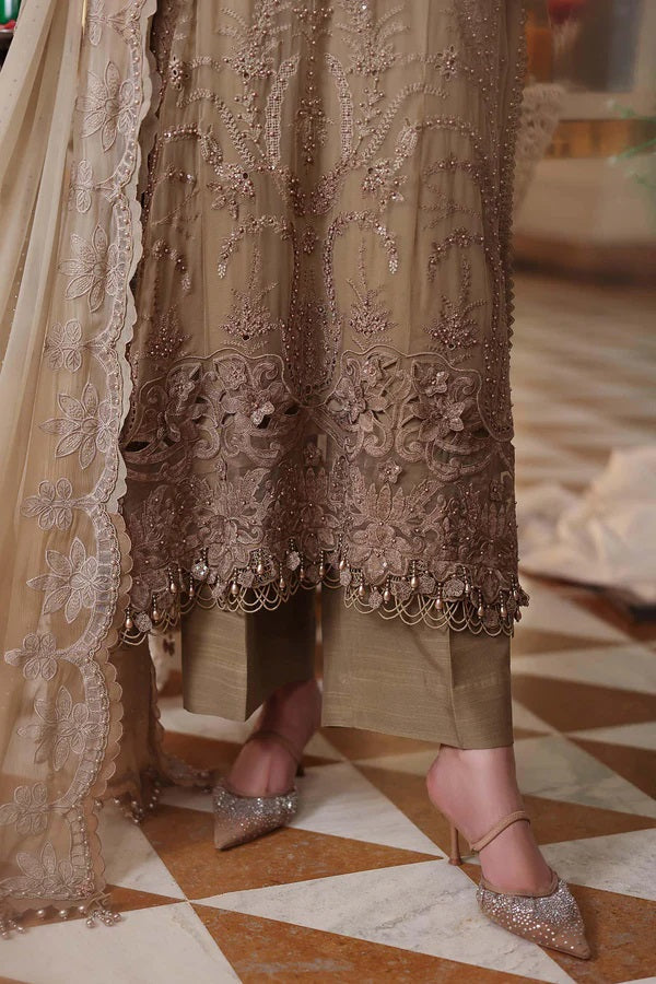 03-Piece Luxury Chiffon Suit - Ready  To Wear