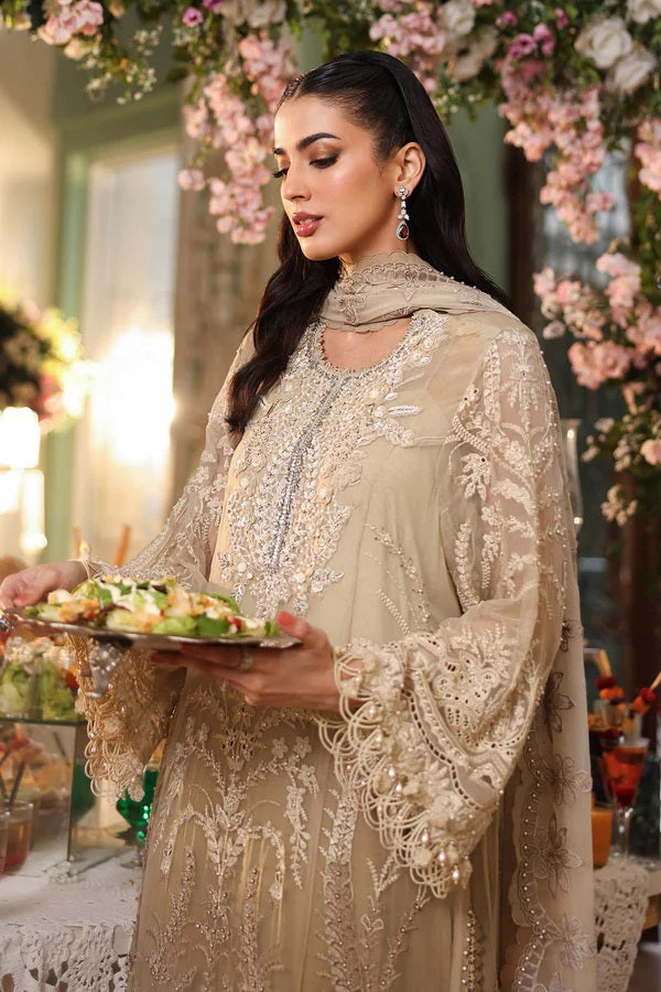 03-Piece Luxury Chiffon Suit - Ready  To Wear