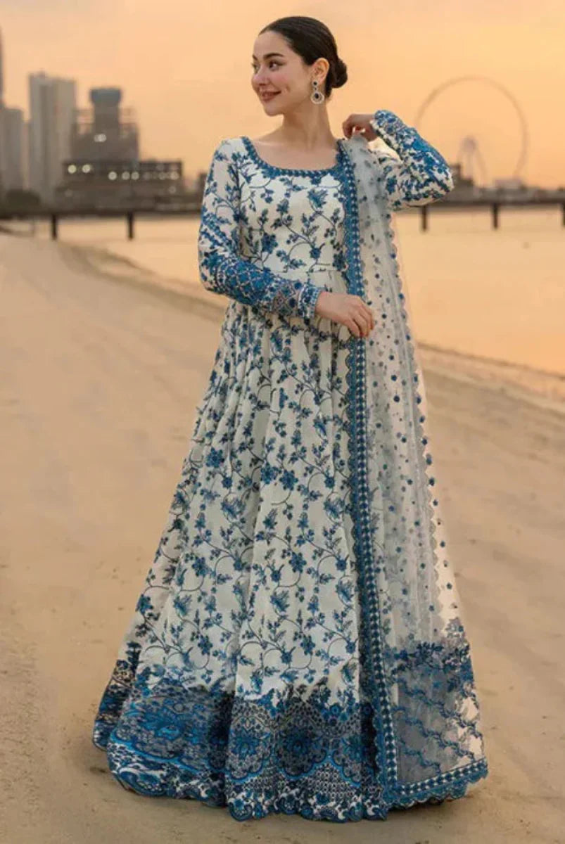 03-piece Lawn Suit ( Maxi Style ) - Ready to wear