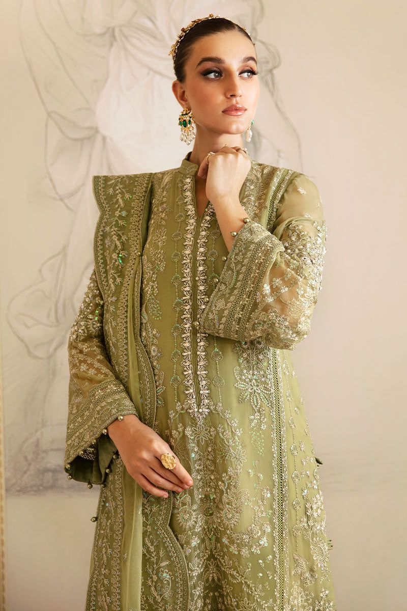 03-piece Chiffon Suit With Embroidery | Ready to wear