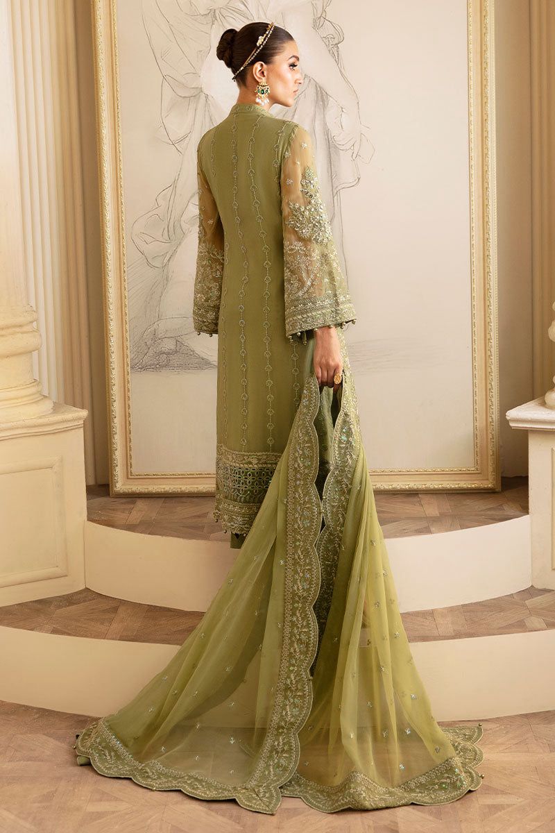 03-piece Chiffon Suit With Embroidery | Ready to wear