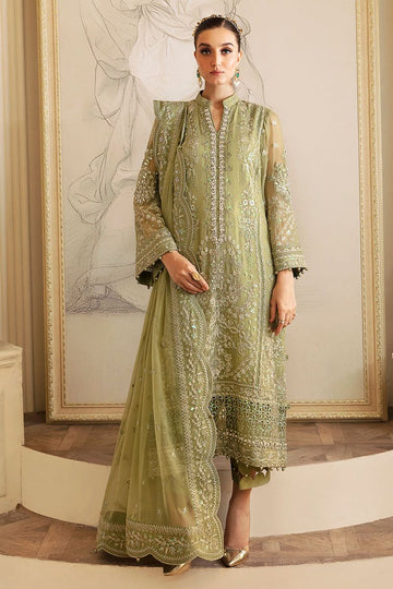 03-piece Chiffon Suit With Embroidery | Ready to wear