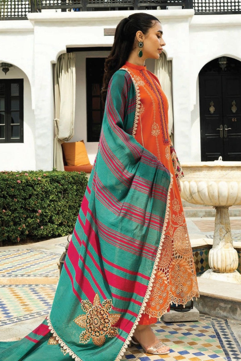 03-Piece Lawn Cotton Suit | Ready To Wear