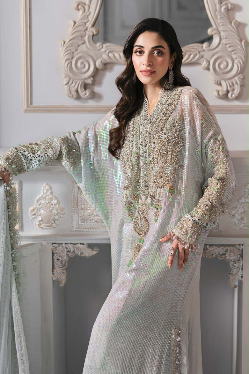 Chiffon Embroidered Unstitched 3-Piece Suit | ready to wear