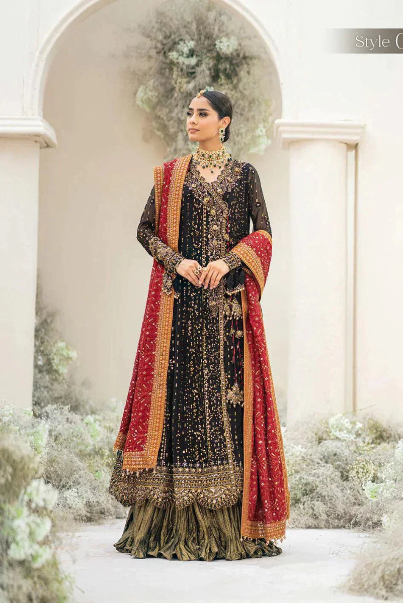 Chiffon Frock With Sharmoz Silk Trouser