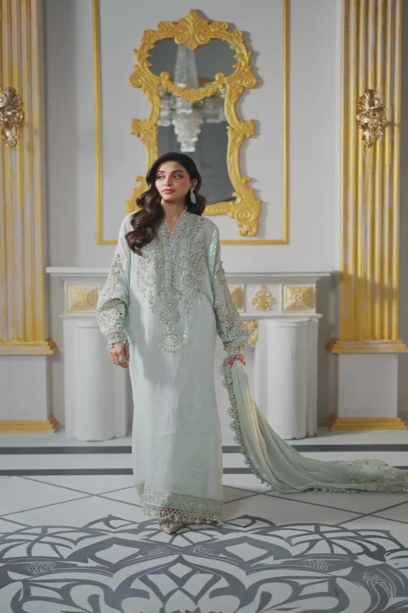 Chiffon Embroidered Unstitched 3-Piece Suit | ready to wear