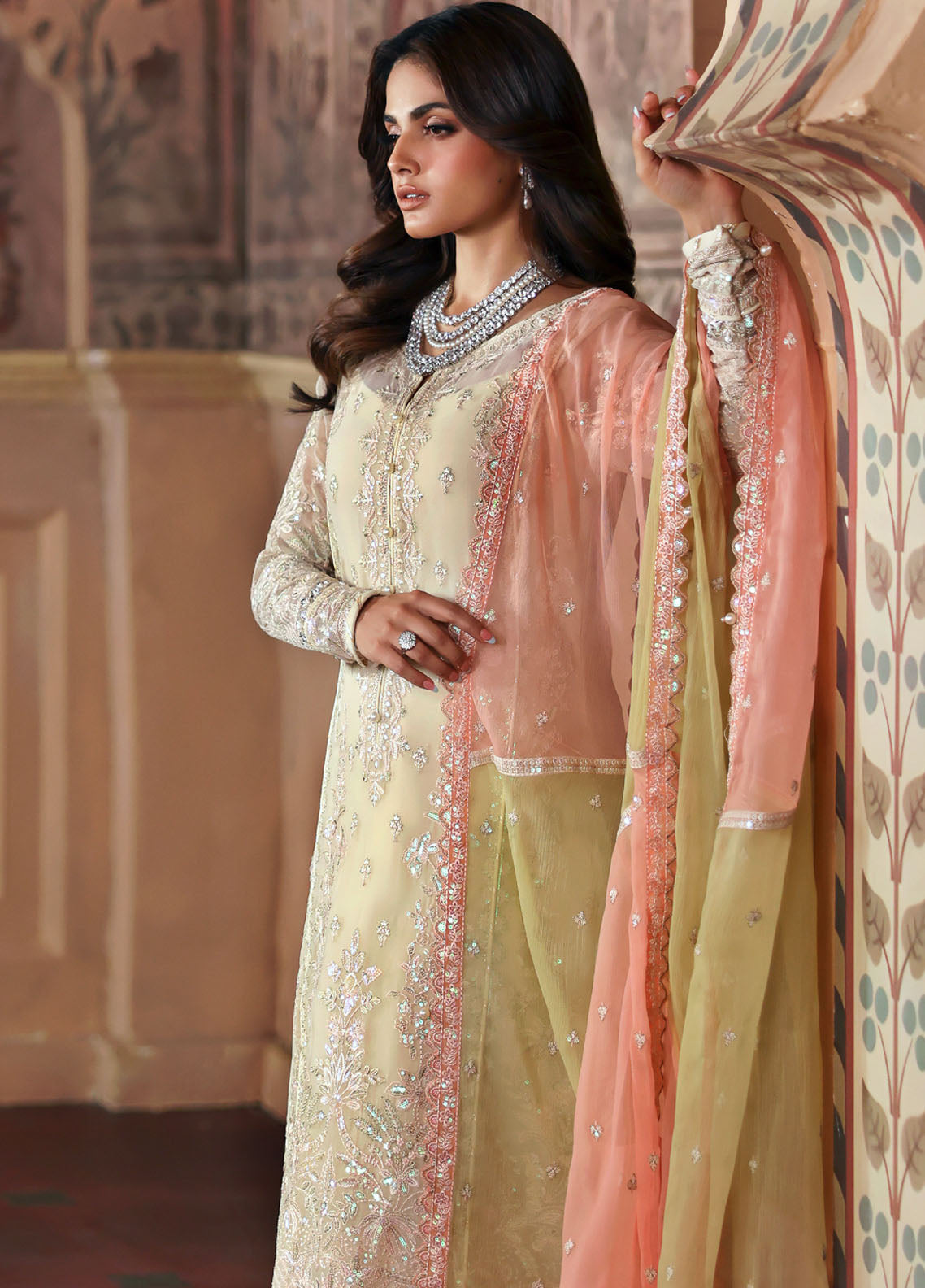 3-piece Chiffon & Malai Al Nisa Embroidery