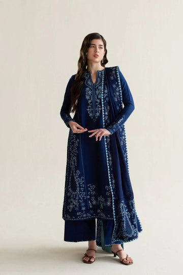 03-Piece Egyptian Lawn Suit - Ready  To Wear