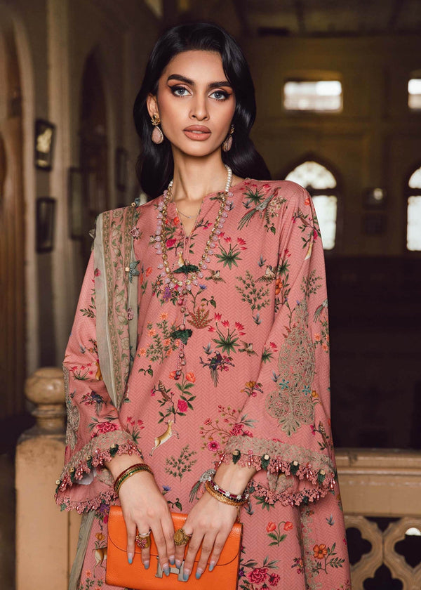 3  Piece Stitched Lawn suit - Ready to Wear
