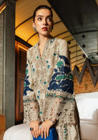 03-Piece Luxury Embroidered Lawn Suit - Ready To Wear